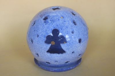 Koule s andělem 23cm