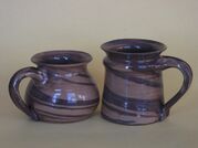Keramika ze dvou hlín - světlé a tmavé